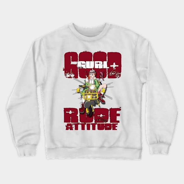 Good-Rude Gurl Crewneck Sweatshirt by Jett200